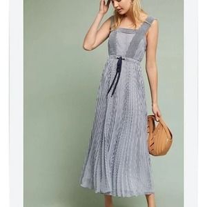 Maeve Anthropologie Darcy Striped Maxi Dress Size 0